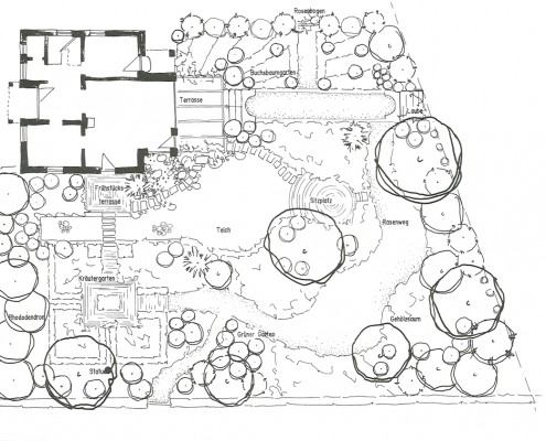 Cottage Garden › Zinsser Gartengestaltung, Schwimmteiche und Swimmingpools