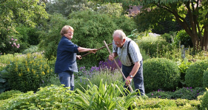 Gartenpflege macht gemeinsam mehr Spaß
