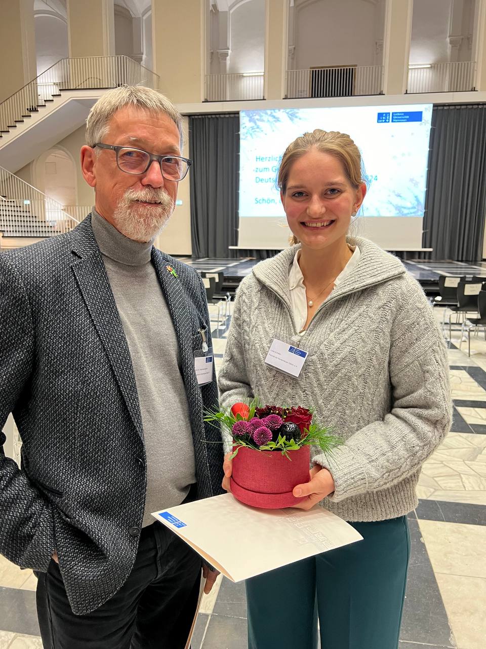Lucia erhält das Deutschlandstipendium