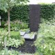 Wasserwand und Trittsteine für kleine Gärten
