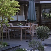 Kleiner Garten mit interessanter Gestaltung