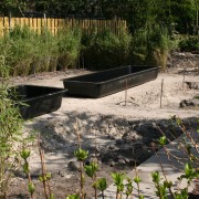 lange GFK-Becken für einen formalen Garten in Uelzen und Lüneburg