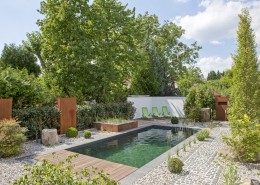 Naturpool bauen vom Teichmeister für die Lüneburger Heide mit den Produkten von Balena
