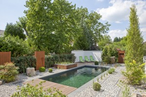 Naturpool bauen vom Teichmeister für die Lüneburger Heide mit den Produkten von Balena